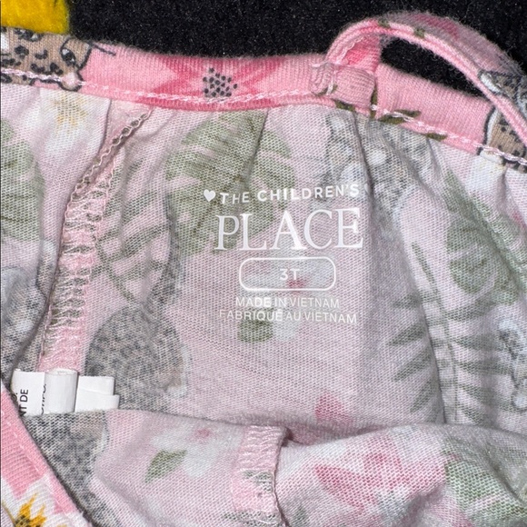 The Children's Place Pink and Black Kids One Pieces - Picture 8 of 15